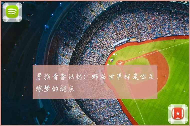 寻找青春记忆:哪届世界杯是你足球梦的起点